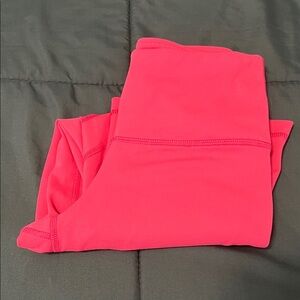 Yogalicious Cropped Pocket Leggings Pink Size XSmall